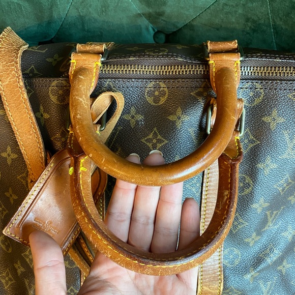 Authentic Louis Vuitton keepall 45 bandouliere travel monogram unisex - Picture 9 of 16